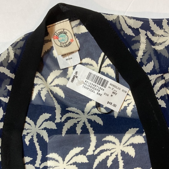 Honolua Wahina Sheer, Short Kimono NWT - Picture 2 of 5